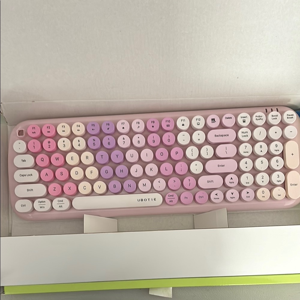 Vibrant Yellow and Red Keyboard for Enhanced Typing
